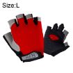 Unisex Fitness Gloves L - Red | Gym, Cycling, Yoga, Weight Lifting - 1