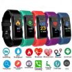 ID115 Smart Watch: 0.96" OLED Screen, Pedometer, Fitness Tracker (Black) - 2