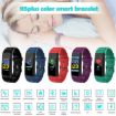 ID115 Smart Watch Wristband - 0.96" OLED Pedometer Fitness Tracker Blue - 4