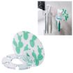 Green Plastic Toothbrush Holder & Toothpaste Dispenser Storage - 1