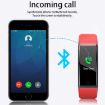 ID115 Plus Smart Bracelet: Heart Rate, Blood Pressure, Pedometer (Purple) - 6