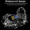 ID115 Plus Smart Bracelet: Heart Rate, Blood Pressure, Pedometer (Purple) - 7