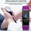 ID115 Plus Smart Bracelet: Heart Rate, Blood Pressure, Pedometer (Red) - 3