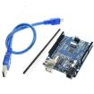 UNO R3 CH340G Development Board + 30cm USB Cable - Improved Version - 1