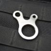 Camping Tent Cord Rope Fastener Carabiner Hook Hanger 10 PCS Blue - 2