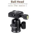 Xiletu FM5S-MINI 5-Section Folding Legs Mini Desktop Tripod (Black) - 9