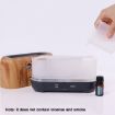 3D Simulation Flame Incense Humidifier - White, EU Plug - 4
