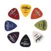 Alice 50 PCS ABS Electric Guitar Picks, Mirror Surface, 0.58mm, Random Color - 1