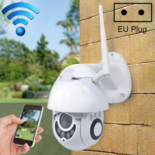 OU-A1IN PTZ WiFi Smart Dome Camera, 355 Rotation, Two-Way Intercom (EU Plug) - 1