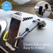 3 in 1 Car Phone Holder - Air Outlet & Suction Cup, Gray - 5