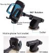 3 in 1 Car Phone Holder - Air Outlet & Suction Cup, Gray - 6