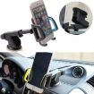 3 in 1 Car Phone Holder - Air Outlet & Suction Cup, Gray - 8