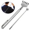 Extendable Stainless Steel Back Scratcher - 2 PCS Telescopic Claw Massager - 1