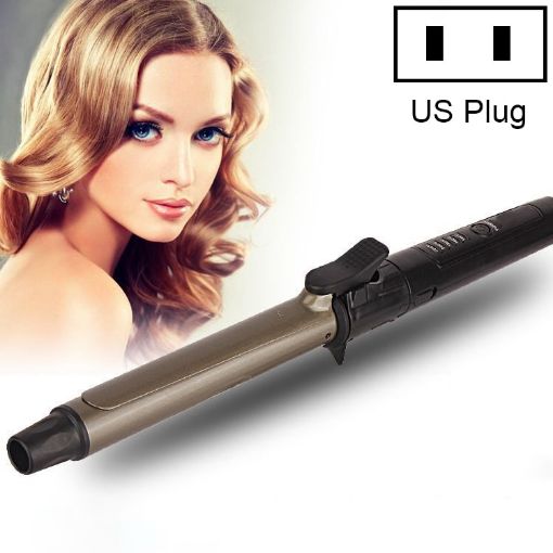 Nano Titanium Hair Curler, 28mm, LED Display, US Plug - 1