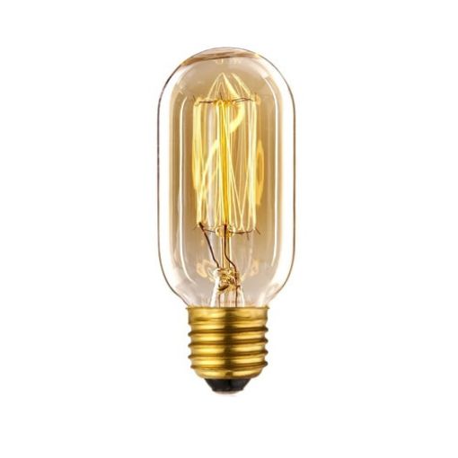 E27 40W Retro Edison Incandescent Bulb, Vintage Filament T45, 220V - 1