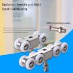 8-Wheel Stainless Steel Sliding Door Pulley - Silent & Wear-Resistant - 8