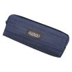 6 PCS Dark Blue Oxford Cloth Pencil Case - Student Portable Pencil Bag - 1