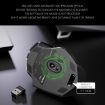 Inphic PM6 Wireless Mechanical Mouse, 6 Keys, 1600 DPI, Black, Silent Version - 3