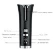 Wireless USB Charging Rotating Curling Iron - Portable Travel (White) - 4