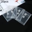 A6 Wire-Wound Transparent File Bag - 20 PCS Waterproof Storage Bag - 1