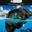 SKMEI 1270 Men's Waterproof Dual Display Digital Sports Watch - Green - 5