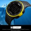 SKMEI 1219 Men's Multi-Function Electronic Outdoor Sports Watch Silver - 9