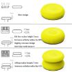 Yellow Anti-Skid Heightening Rocker Cap Suit for NS PRO/PS4/PS5 Controller - 6