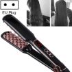 Multi-functional Hair Styling Iron Ceramic Tourmaline, EU Plug, Black Gold - 1