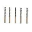 9.0mm High-Speed Steel 4341 Twist Drill 5 PCS Black Yellow Plate - 1
