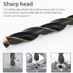 5 PCS 12.5mm 4341 Steel Twist Drill Black Yellow High-Speed Plate - 3