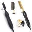 Multifunctional Electric Perm Comb - Dry/Wet Use, Curly/Straight, EU Plug - 3