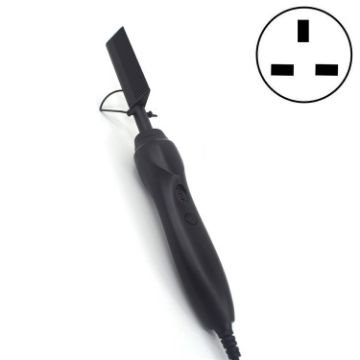 Multifunctional Electric Perm Comb - Dry/Wet Use, Curly/Straight, UK Plug - 1