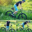 WEST BIKING Waterproof Bicycle Tail Bag - Large Saddle Bag (Black Gray) - 9