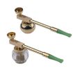 Brass Hookah Water Pipe & Dry Tobacco Rod Filter Pipe - 6