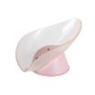 Light Pink Toilet Drain Soap Box - No Perforation Shelf - 1