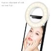 LED Beauty Ring Fill Light for Mobile Phone - White Selfie Light - 4
