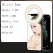 Black LED Beauty Ring Fill Light for Mobile Phone Selfies - 3