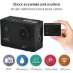 4K Waterproof Action Camera - WIFI, Cycling, Diving, Helmet Cam (Blue) - 6
