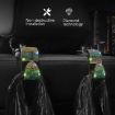 Red Diamond Car Rear Seat Hooks - 3 PCS Multi-Function, Diamond-Studded - 5
