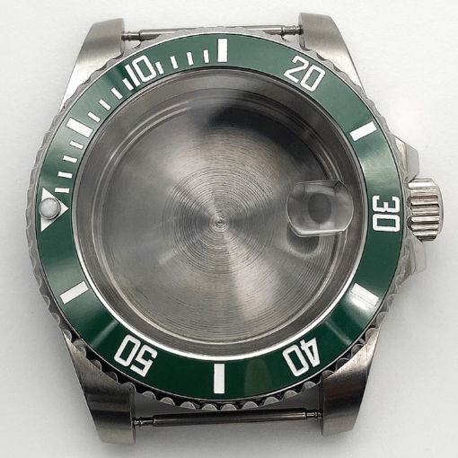Rolex 2813/8215/2836 Movement Watch Case Stainless Steel Green - 1
