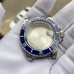 Rolex 2813/8215/2836 Movement Watch Case Stainless Steel Blue - 3