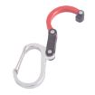 Blue Aluminum Alloy D-Type Carabiner - Multifunctional Quick-Hanging Buckle - 4