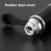 West Biking Portable High Pressure Bicycle Pump - Silver, Mountain & Road - 8