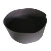 Felt Planting Barrel 127x30cm 380L Round Non-Woven Seedling Bag Black - 1