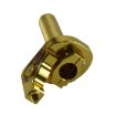 Blue CNC Handle Throttle Clamp Hand Grip for Off-Road Motorcycle - 5