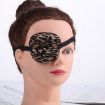 Kids Pirate Eye Mask - 2pcs Black Amblyopia Strabismus Full Cover - 6