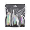 10 PCS Black Titanium Nail Shear Exfoliating Manicure Tool - Small Slope - 7
