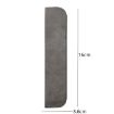 Brown Leather Pencil Bag - Simple Portable PU Stationery Protective Shell - 3