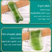 Resin Yellow Ingot Board Massage Facial Stick Acupuncture Pen - 3