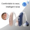 G25 Bluetooth Hearing Aid Elderly Amplifier, US Plug, Deep Blue - 2